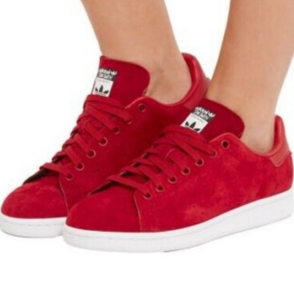 adidas stan smith rita ora red